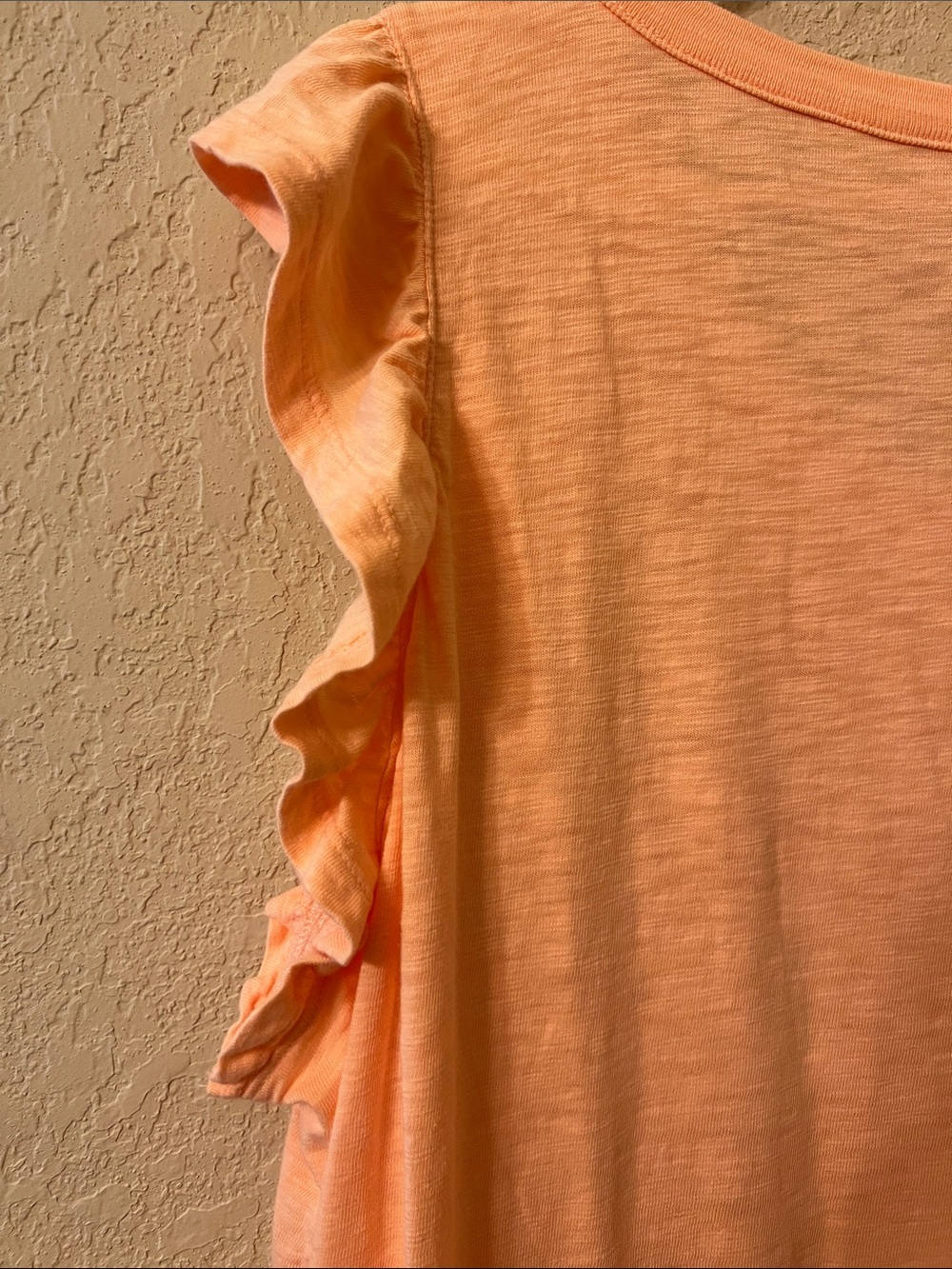 Universal Thread Peach Ruffle Sleeve Sundress - Picture 3 of 4
